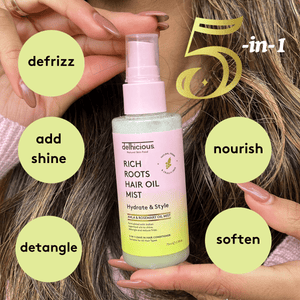 Rich Roots 5-In-1 Hair Oil Mist Leave in Conditioner