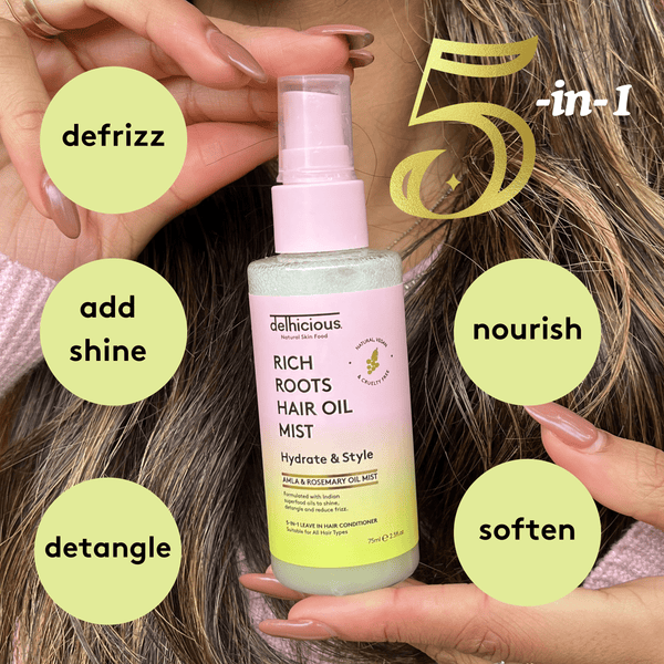 Rich Roots 5-In-1 Hair Oil Mist Leave in Conditioner
