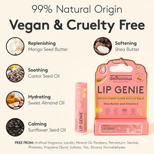 Lip Genie Indian Cherry Super Rich Lip Balm