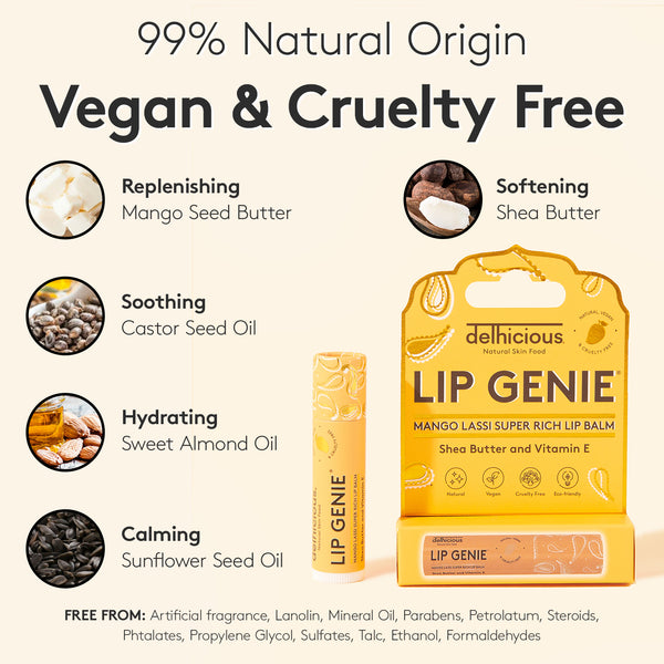 Lip Genie Mango Lassi Super Rich Lip Balm