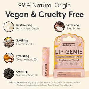 Lip Genie Vanilla Chai Super Rich Lip Balm