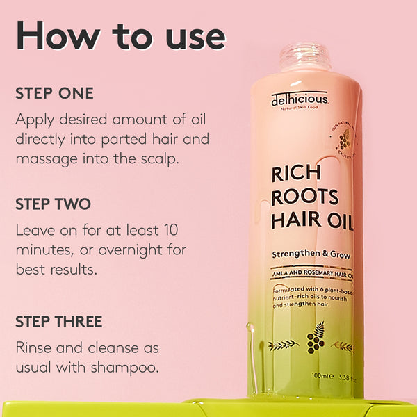 Rich Roots Good Hair Day Duo - Prewash Oil & Shampoo Set