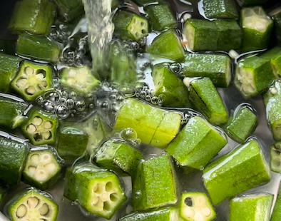 DIY Okra Jelly Hair Mask