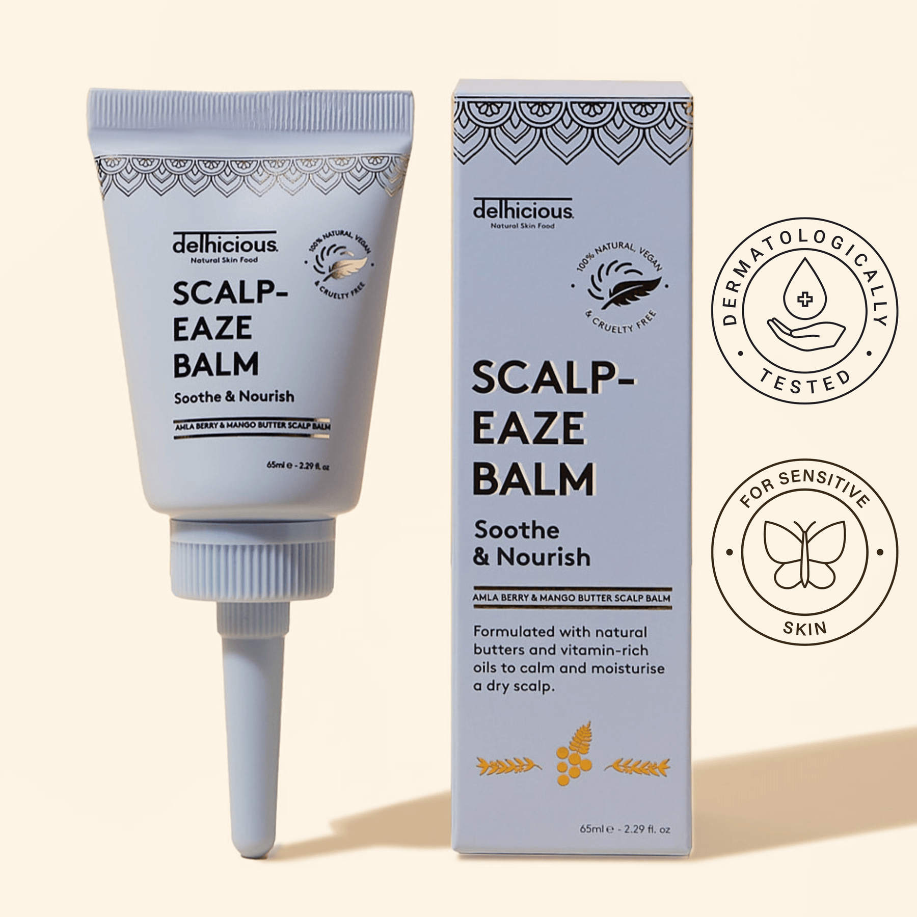 Natural Scalp Treatment for Dry, Flaky and Itchy Scalp – Delhicious