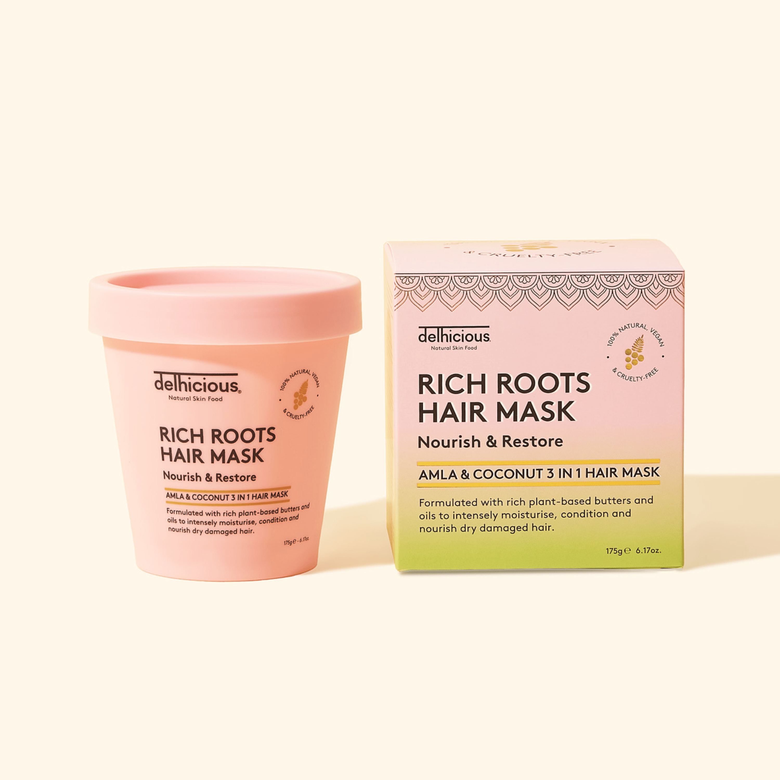 Hair Roots Mask Rich Roots 3-in-1 Hair Mask | Hair Care Products | Delhicious