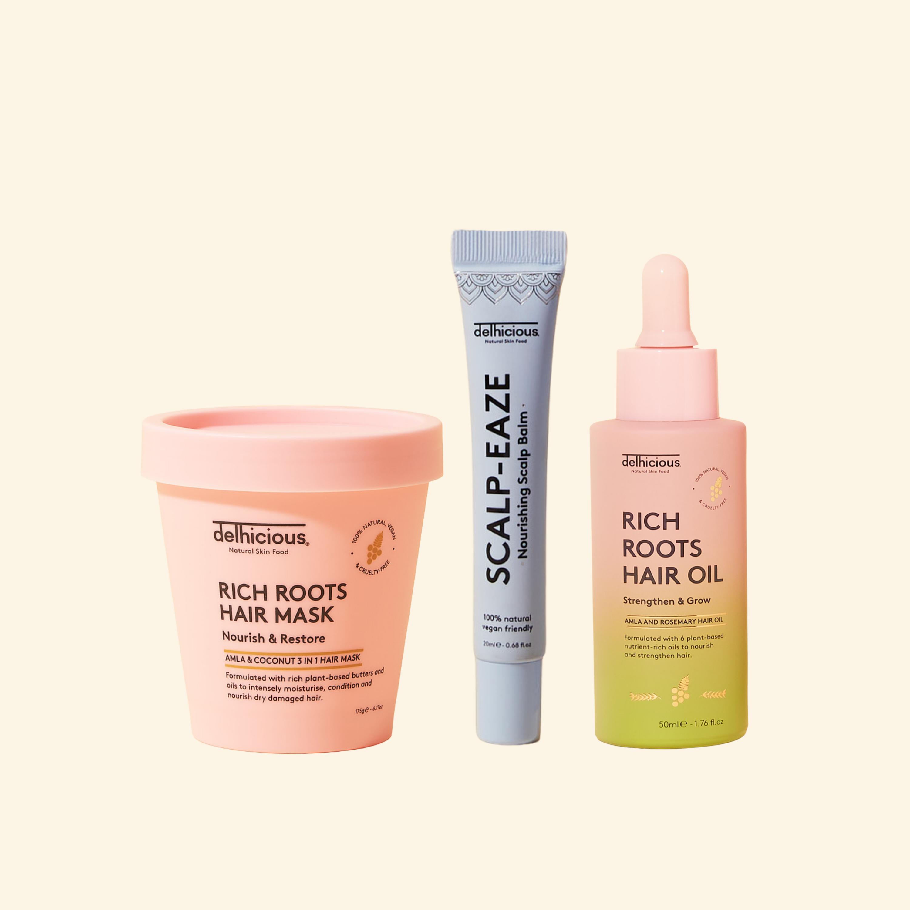 Rich Roots Hair & Scalp Trio
