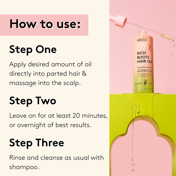 Rich Roots Good Hair Day Duo - Prewash Oil & Shampoo Set