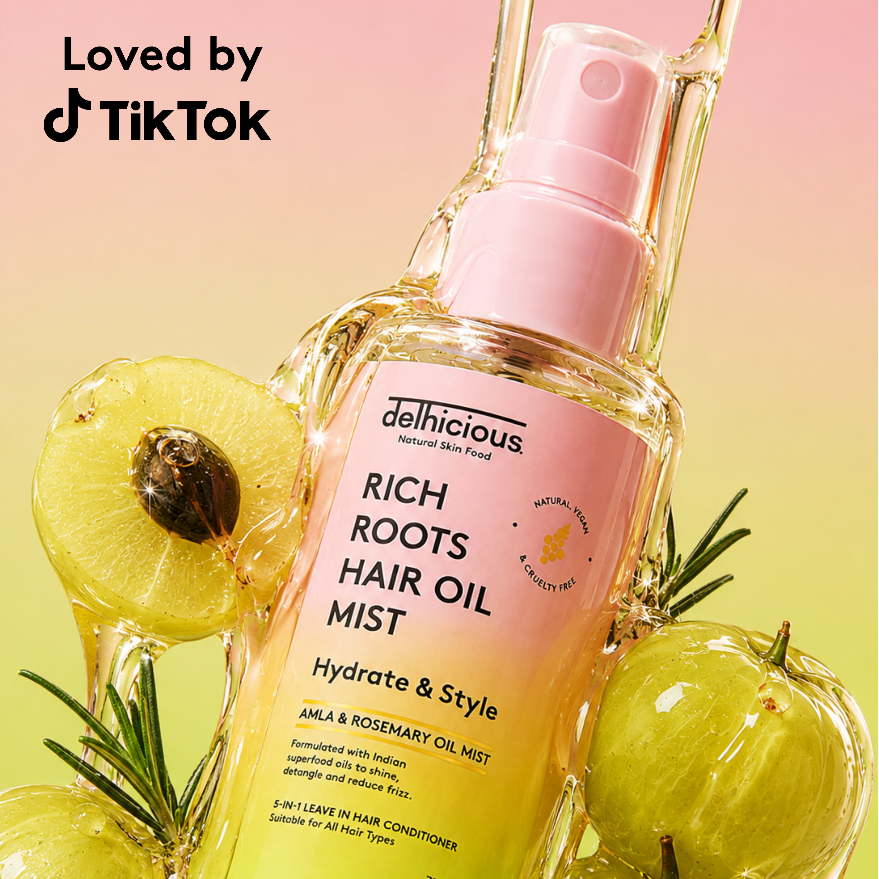 Rich Roots Hair Oil Mist Leave in Conditioner
