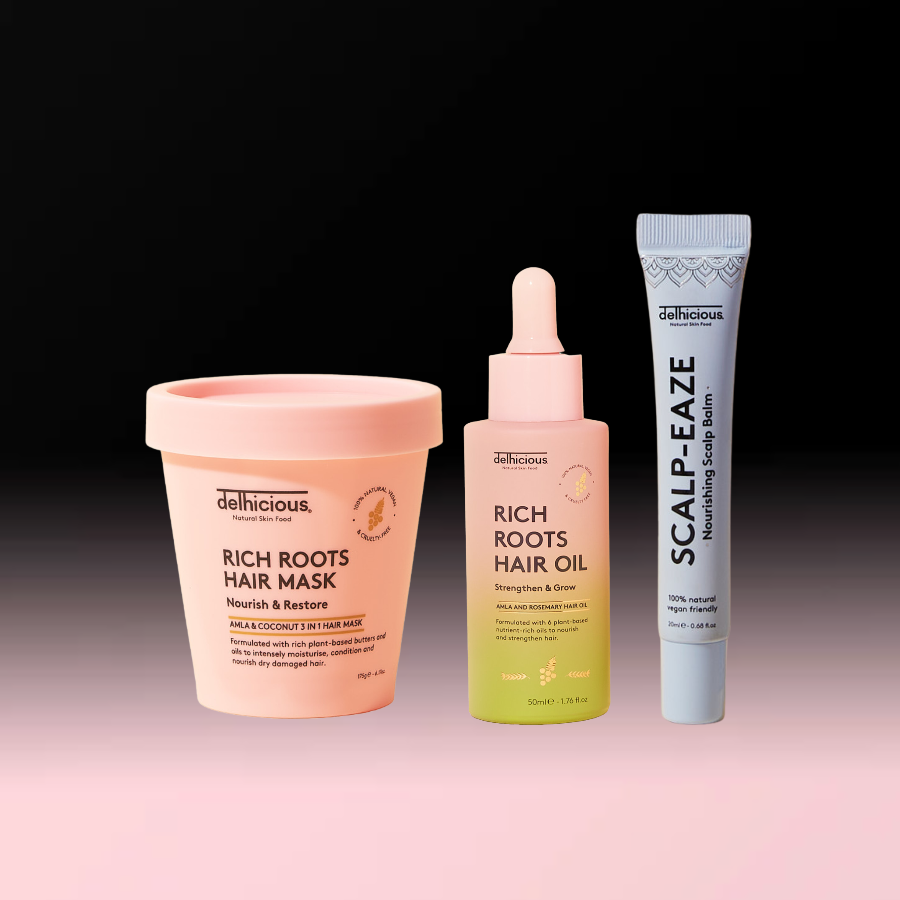 Rich Roots Hair & Scalp Trio