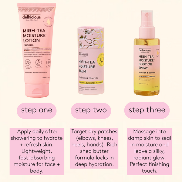 Migh-Tea Moisture Dry Skin Recovery Kit