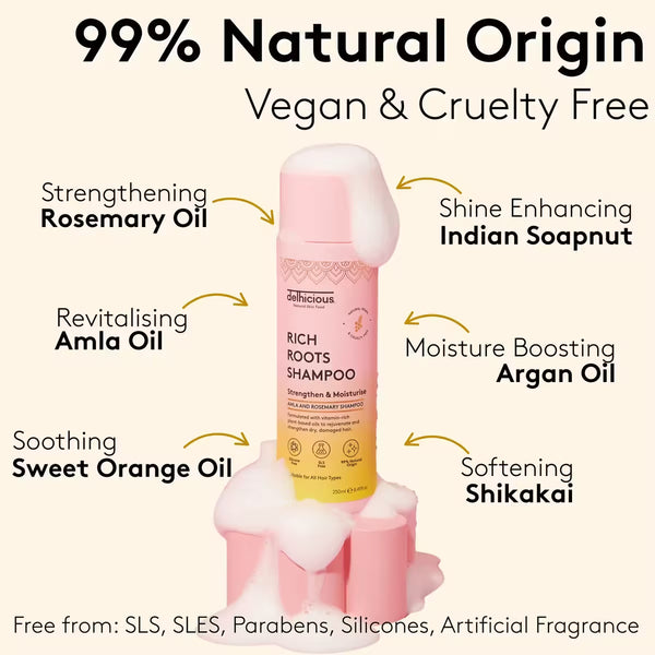 Rich Roots Strengthen & Grow Shampoo