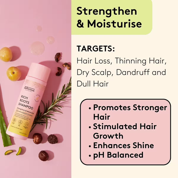 Rich Roots Strengthen & Grow Shampoo
