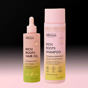 Rich Roots Good Hair Day Duo - Prewash Oil & Shampoo Set