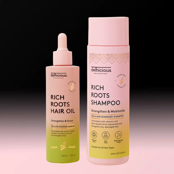 Rich Roots Good Hair Day Duo - Prewash Oil & Shampoo Set