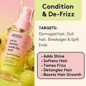 Rich Roots 5-In-1 Hair Oil Mist Leave in Conditioner