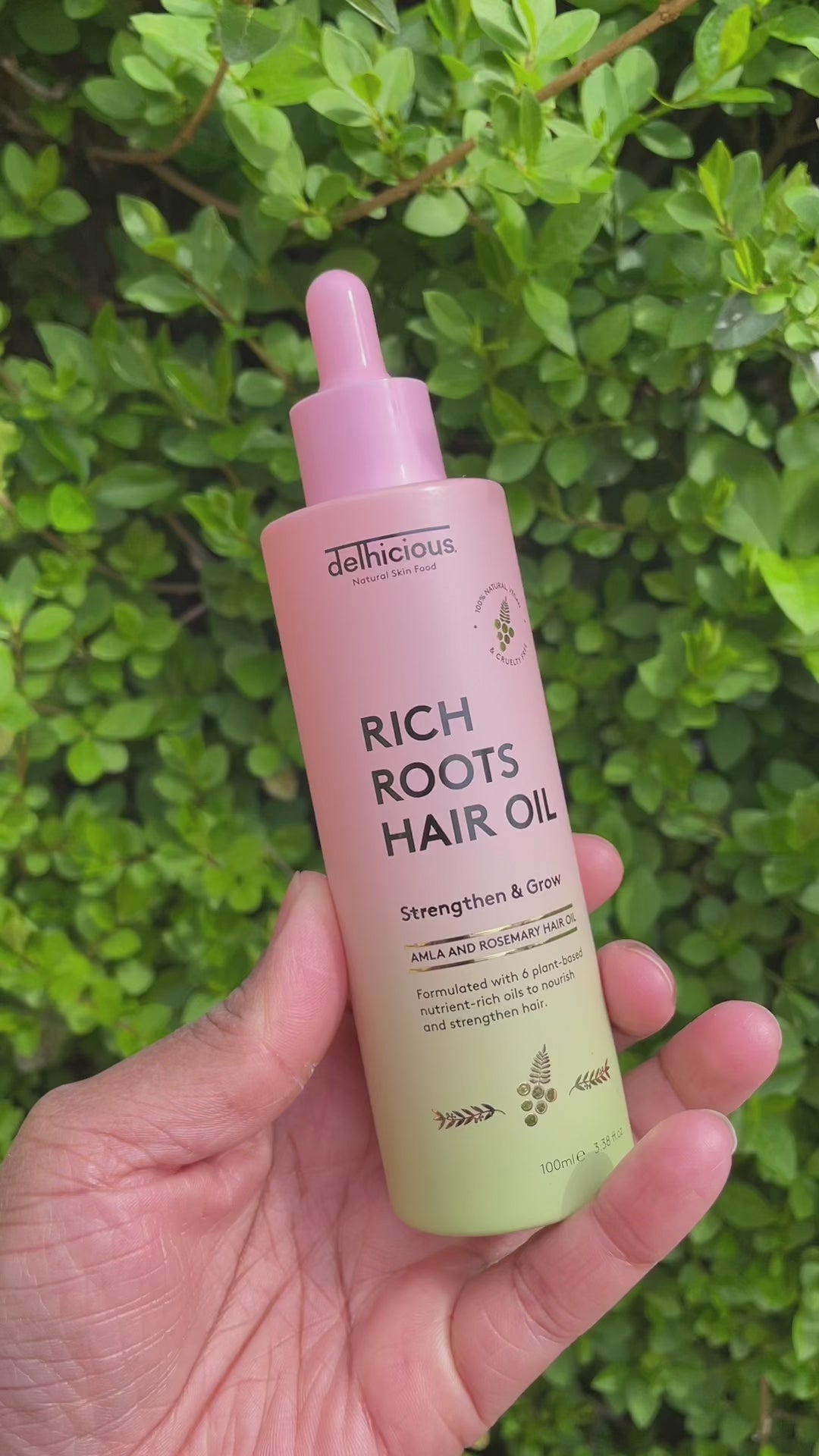 RICH ROOTS HAIR AND SCALP OIL - AMLA & ROSEMARY 100ML
